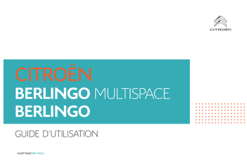 CITROEN Berlingo & Berlingo Multispace Manuel du propriétaire | Fixfr
