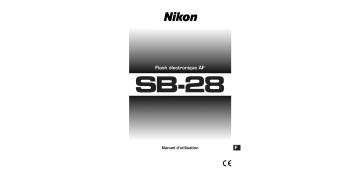 Manuel du propriétaire | Nikon SB-28 Manuel utilisateur | Fixfr