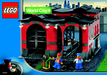 Guide d'installation | Lego 10027 Train Engine Shed Manuel utilisateur | Fixfr