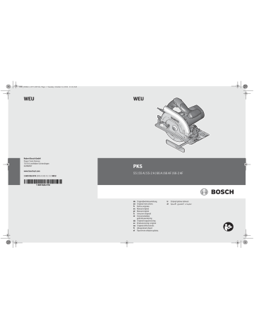 Bosch PKS66-2AF Mode d'emploi | Fixfr