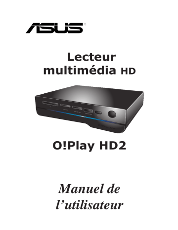 Manuel du propriétaire | Asus O!PLAY HD2 DONGLE WI-FI Manuel utilisateur | Fixfr