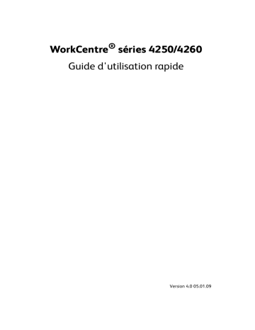 4260 | Xerox 4250 WorkCentre Guide d'installation | Fixfr
