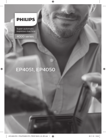 Manuel du propriétaire | Philips EP4051 Manuel utilisateur | Fixfr