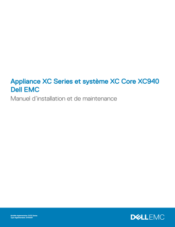 Dell EMC XC Core XC940 System Manuel du propriétaire | Fixfr