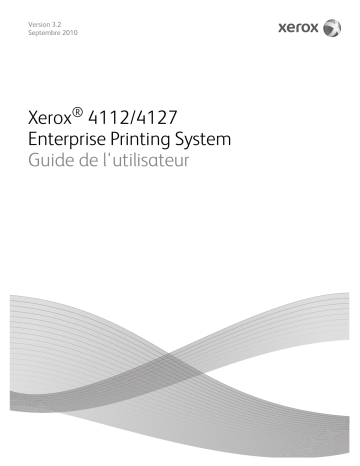 Manuel du propriétaire | Xerox 4127 ENTERPRISE Manuel utilisateur | Fixfr