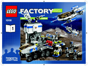 Guide d'installation | Lego 10191 Star Justice Manuel utilisateur | Fixfr
