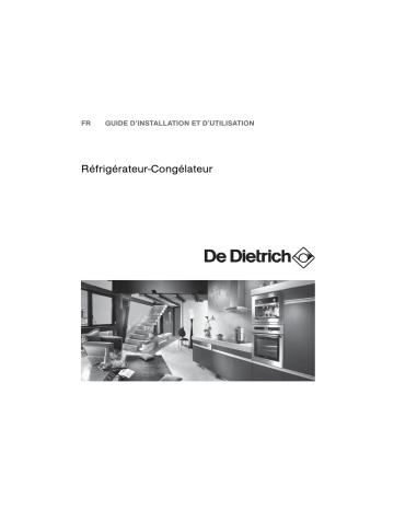 Manuel du propriétaire | De Dietrich DRS1202J Manuel utilisateur | Fixfr