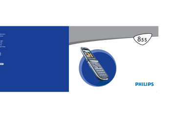 Philips 855 Manuel utilisateur | Fixfr