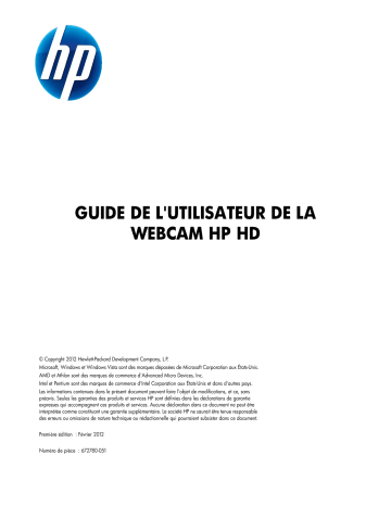 Manuel du propriétaire | HP HD 2300HD 3300HD-2200 Manuel utilisateur | Fixfr