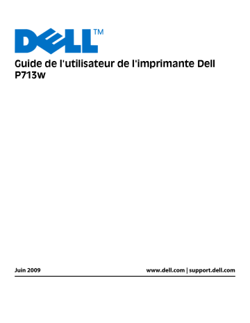 Dell P713w All In One Photo Printer printers accessory Manuel utilisateur | Fixfr