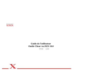 Manuel du propriétaire | Xerox 6050 Manuel utilisateur | Fixfr