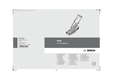 Bosch Rotak 32 Mode d'emploi | Fixfr
