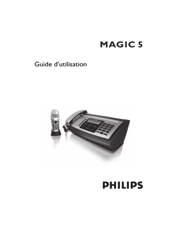 Manuel du propriétaire | Philips MAGIC5 COLOUR DECT Manuel utilisateur | Fixfr