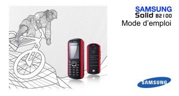 GT-B2100 | Solid B2100 | Samsung B2100 Mode d'emploi | Fixfr