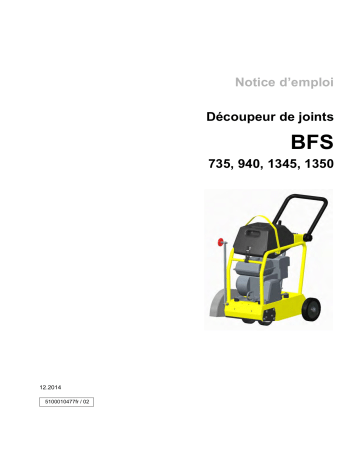 BFS 735 | BFS 1350 | BFS 940 | Wacker Neuson BFS 1345 Floor Saw Manuel utilisateur | Fixfr