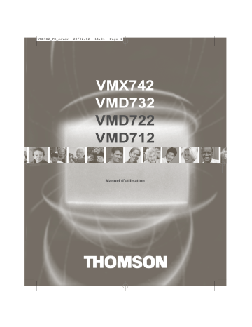 Manuel du propriétaire | Thomson VMD712 Manuel utilisateur | Fixfr