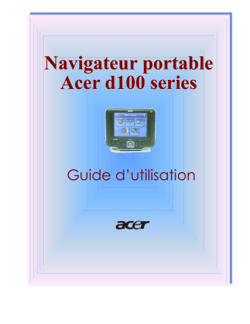 D150 | Mode d'emploi | Acer D100 Series Manuel utilisateur | Fixfr