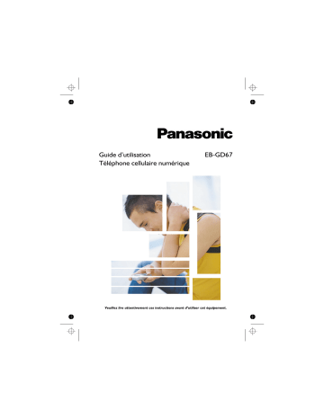 Manuel du propriétaire | Panasonic EB-GD67 Manuel utilisateur | Fixfr