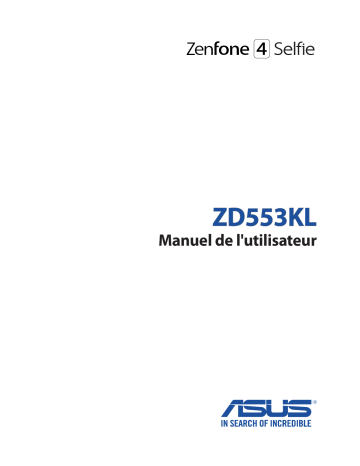 ZD-553KL | Mode d'emploi | Asus ZenFone 4 Selfie Manuel utilisateur | Fixfr