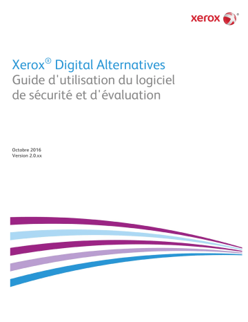 Mode d'emploi | Xerox Digital Alternatives Manuel utilisateur | Fixfr