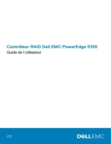 PowerEdge C6525 | PowerEdge RAID Controller S150 | PowerEdge R6515 | PowerEdge R7525 | Dell PowerEdge R6525 server Manuel utilisateur | Fixfr