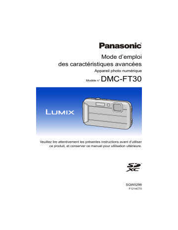 Panasonic DMC FT30 Mode d'emploi | Fixfr