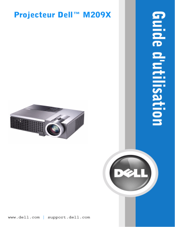 Dell M209X Projector electronics accessory Manuel utilisateur | Fixfr
