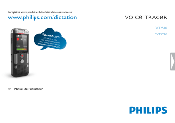 DVT 2510 | Mode d'emploi | Philips DVT 2710 Manuel utilisateur | Fixfr