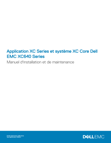 Dell EMC XC Core XC640 System Manuel du propriétaire | Fixfr