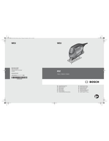 Bosch PST 7200 E Mode d'emploi | Fixfr