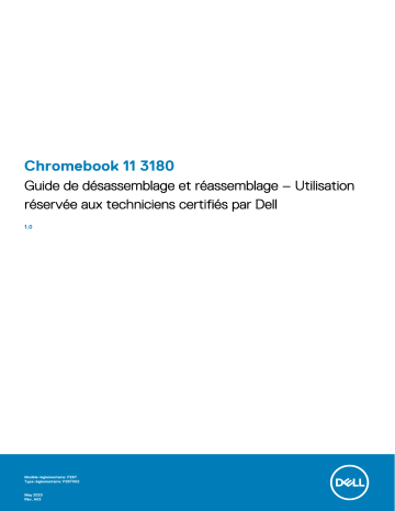 Dell Chromebook 11 3180 Manuel du propriétaire | Fixfr