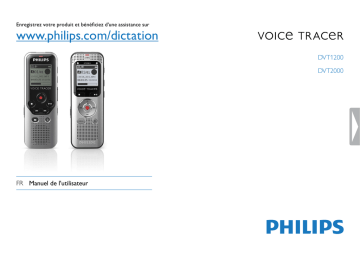 DVT 1200 | Mode d'emploi | Philips DVT 2000 Manuel utilisateur | Fixfr