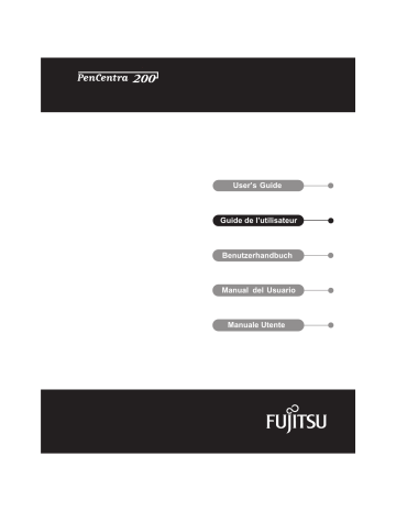 Mode d'emploi | Fujitsu PenCentra 200 Manuel utilisateur | Fixfr