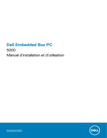 Dell Embedded Box PC 5000 Manuel utilisateur | Fixfr
