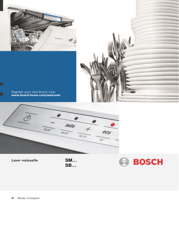 Manuel du propriétaire | Bosch SBE50M00EU Manuel utilisateur | Fixfr