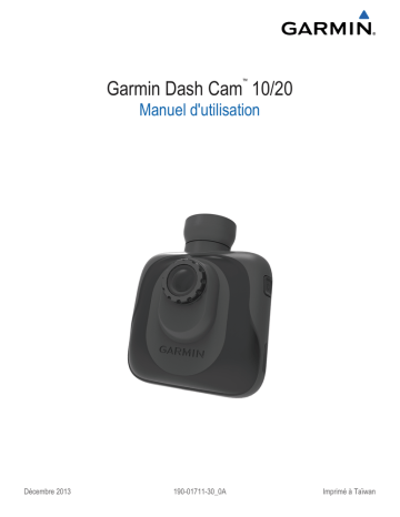 Dash Cam 20 | Dash Cam™ 10 | Garmin Dash Cam 10 Mode d'emploi | Fixfr
