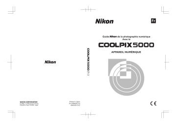 Mode d'emploi | Nikon Coolpix E5000 Manuel utilisateur | Fixfr
