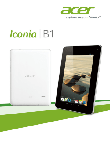 Iconia B1-710 | Acer B1-710 Mode d'emploi | Fixfr