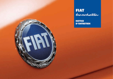 Fiat Barchetta 1994-2005 Manuel du propriétaire | Fixfr