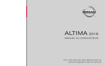 Nissan Altima 2016 Manuel du propriétaire | Fixfr