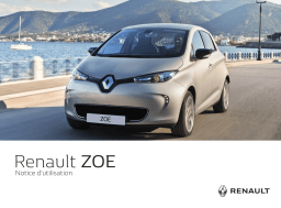 Renault Zoë Manuel du propriétaire