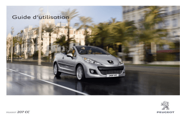 Peugeot 207 Manuel du propriétaire | Fixfr