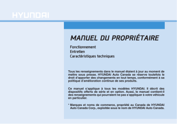 2015 Hyundai Sonata | Hyundai Sonata 2014 Manuel du propriétaire | Fixfr