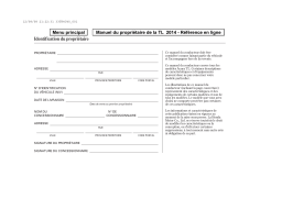 Acura TL 2008-2014 Manuel du propriétaire