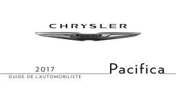 Chrysler Chryler Pacifica 2016 Manuel du propriétaire