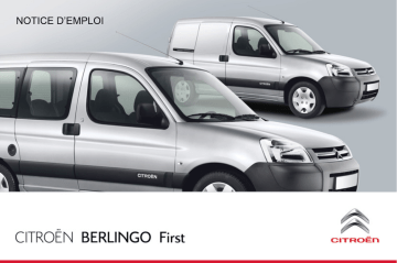 CITROEN Berlingo & Berlingo Multispace Manuel du propriétaire | Fixfr