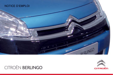 CITROEN Berlingo & Berlingo Multispace Manuel du propriétaire | Fixfr