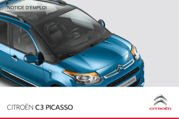 CITROEN C3 PICASSO Manuel du propriétaire | Fixfr