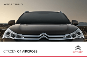 CITROEN C4 Aircross Manuel du propriétaire | Fixfr