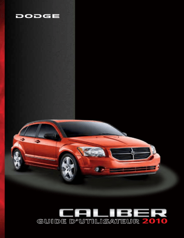 Dodge Caliber 2006-2012 Manuel du propriétaire | Fixfr